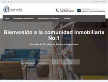 Tablet Screenshot of e-inmob.com